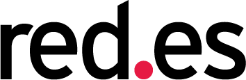 Logotipo de red.es, entidad pública que promueve el desarrollo digital y la transformación tecnológica en España.